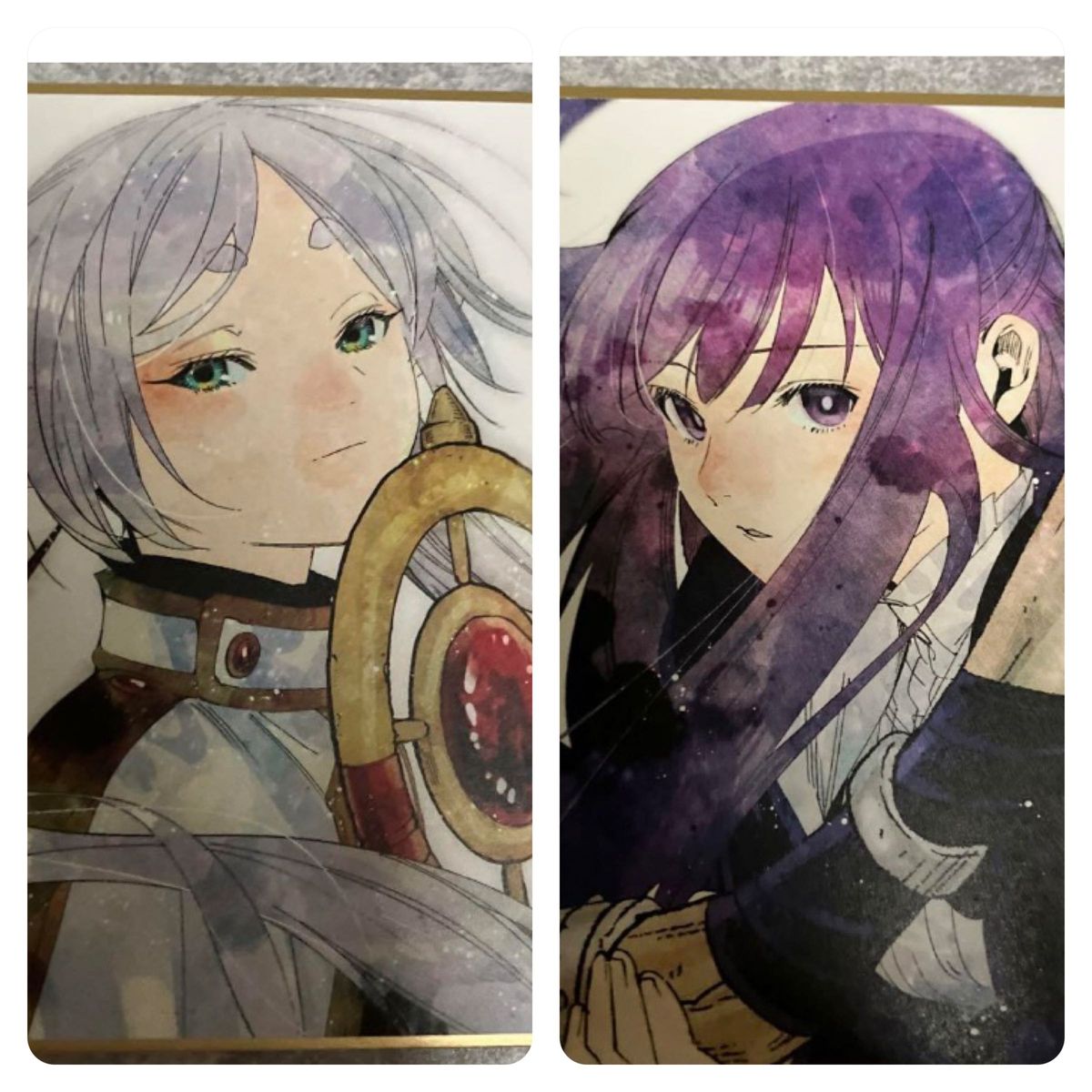 葬送のフリーレン 特典 アベツカサ先生描き下ろしミニ色紙 2種｜Yahoo