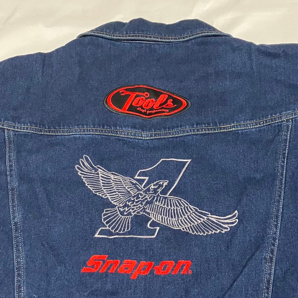 新品訳あり】Snap-on スナップオン デニム つなぎ ツナギ 作業着 3L