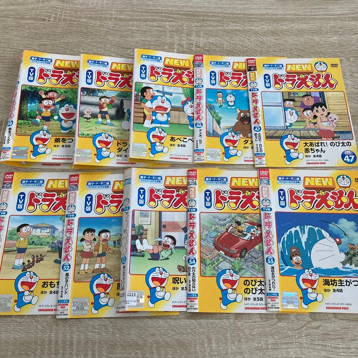 NEW TV版ドラえもん DVD10本セット vol 39など｜Yahoo!フリマ（旧