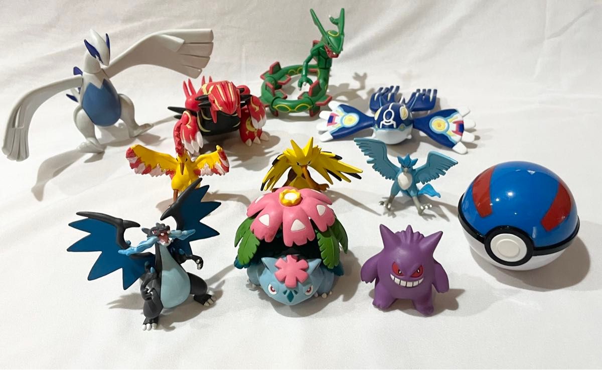 ポケモン フィギュア 伝説のポケモンなど モンコレ 11点セット まとめ
