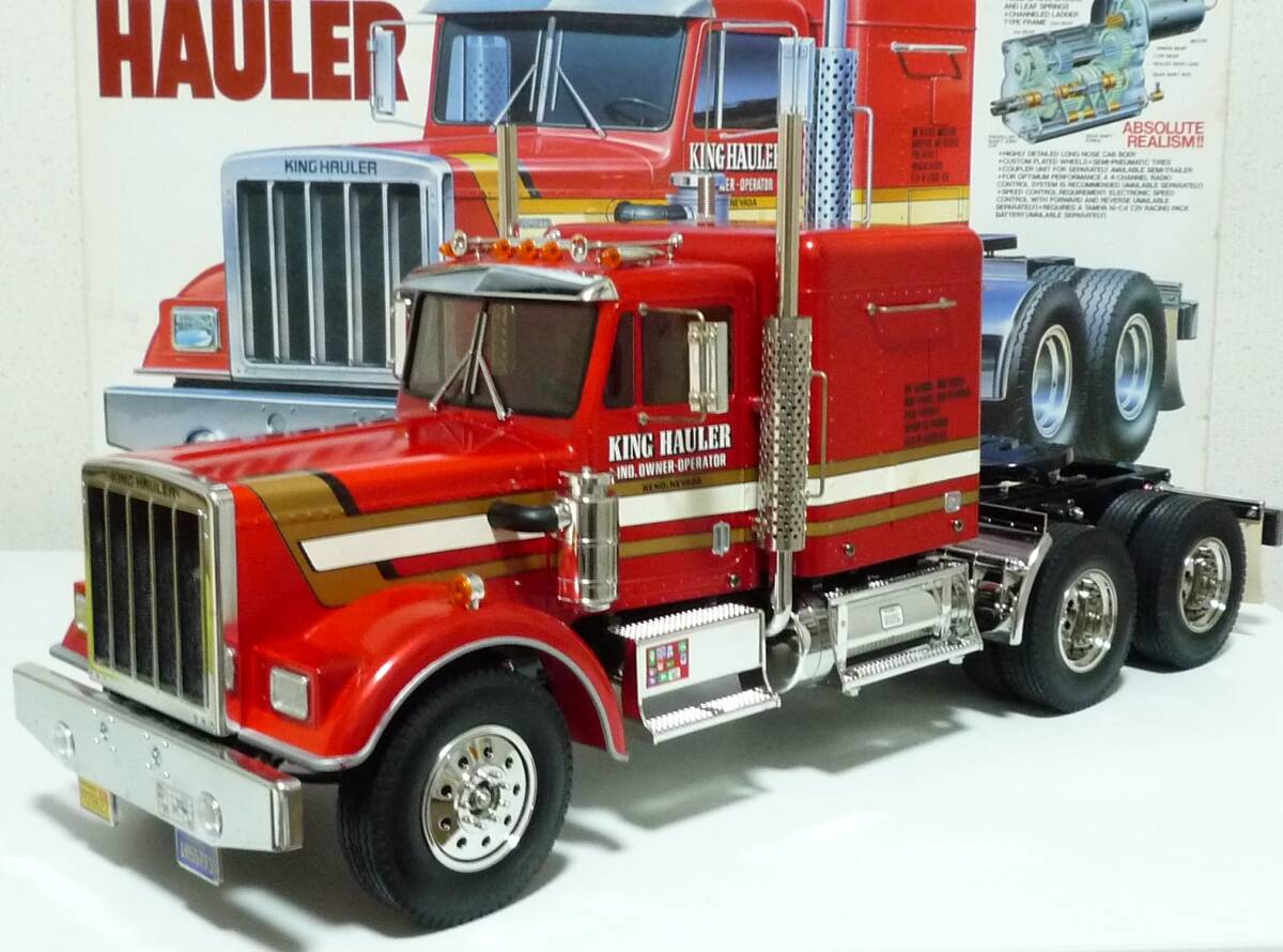Yahoo!オークション - 1/14 TAMIYA RC TRACTOR TRUCK KING HAULER タミ