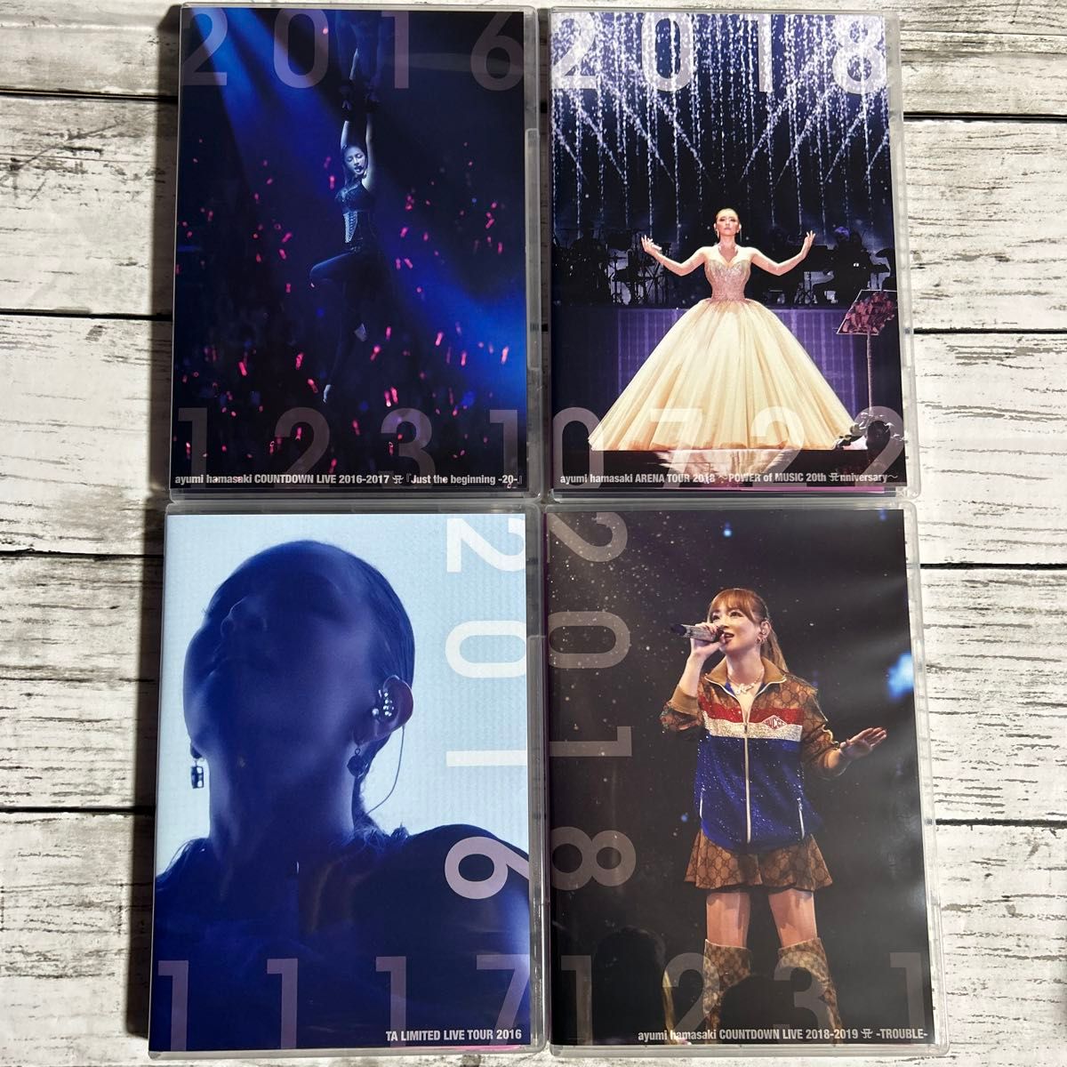 ayumi hamasaki UNRELEASED LIVE BOX DVD 4枚セット 浜崎あゆみ ファン