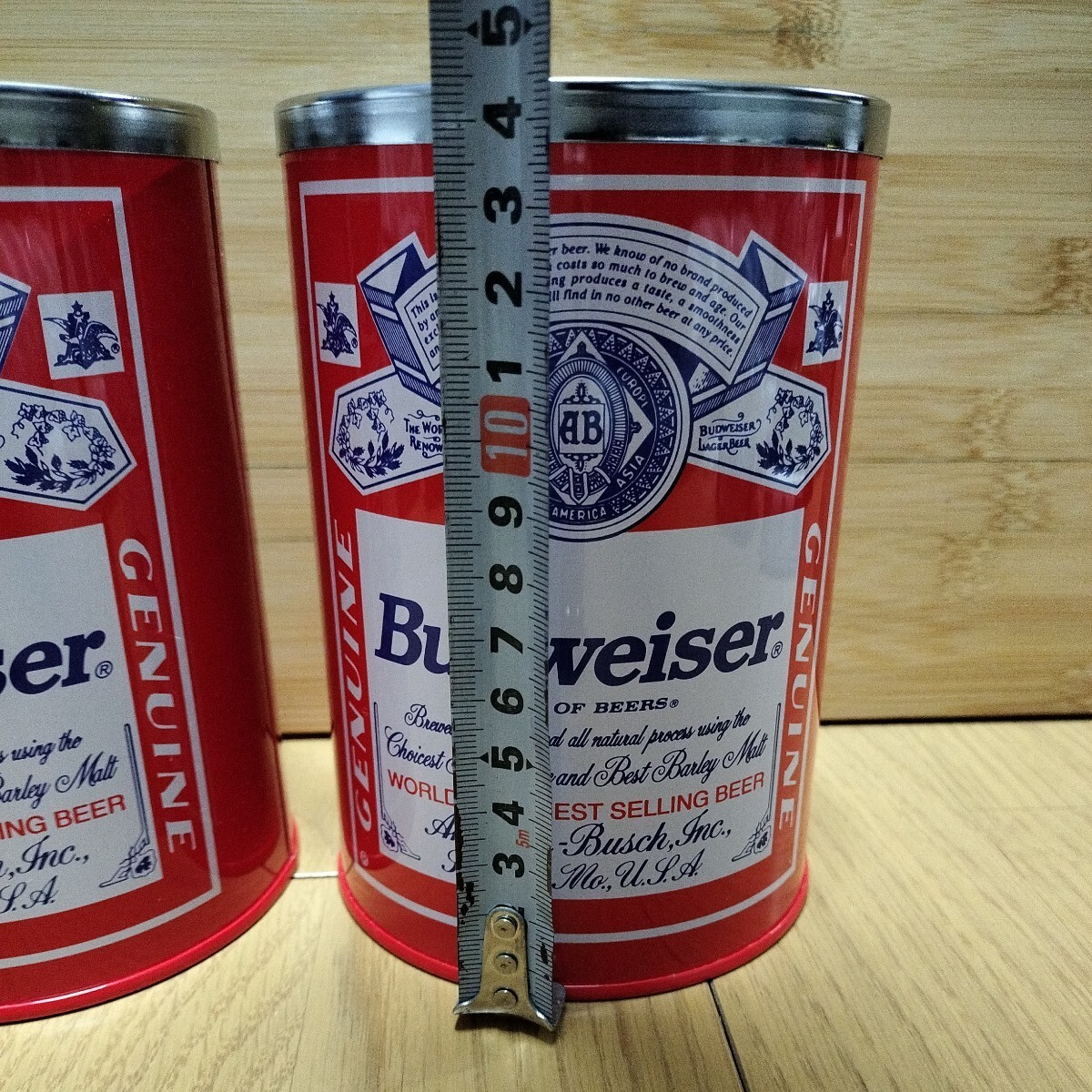 空缶】バドワイザーメッシ缶