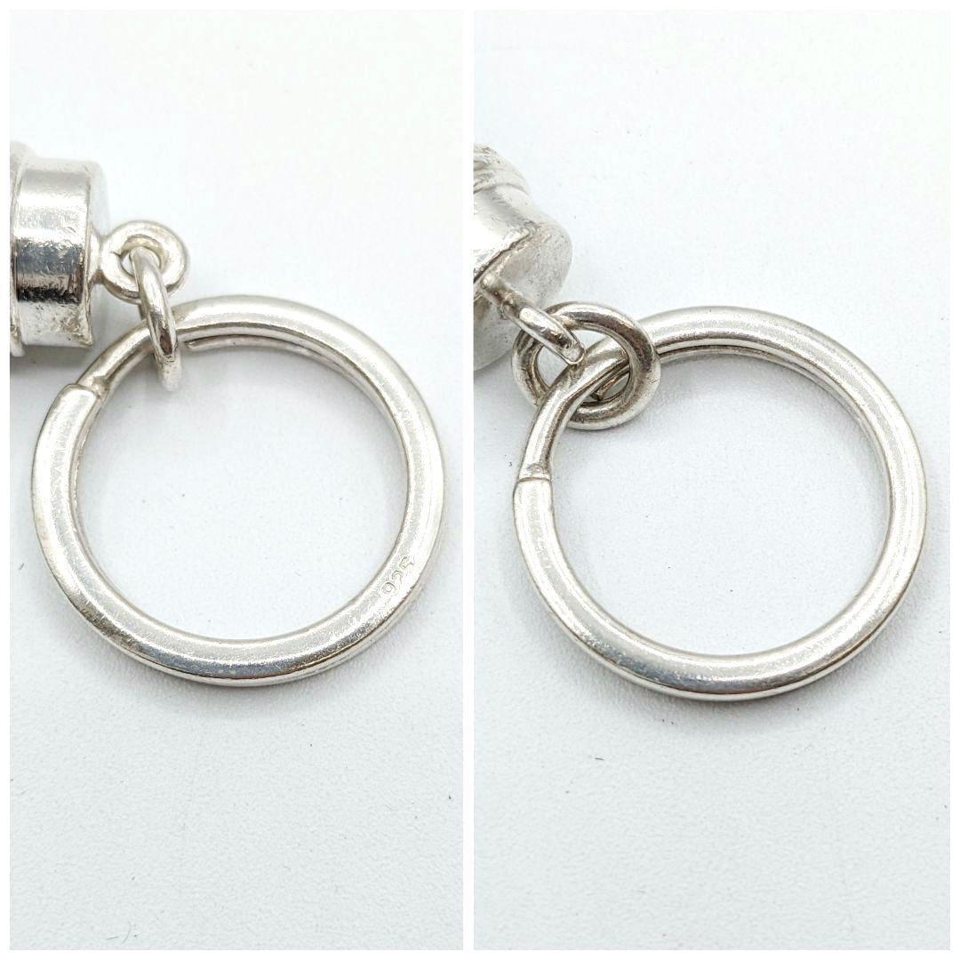 Cartier カルティエ ウッド シルバー キーホルダー ブラック