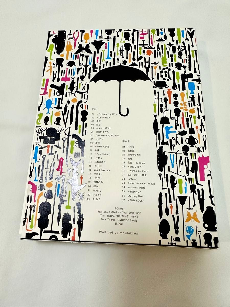 Mr Children ミスターチルドレン ライブ DVD 未完 ミスチル LIVE