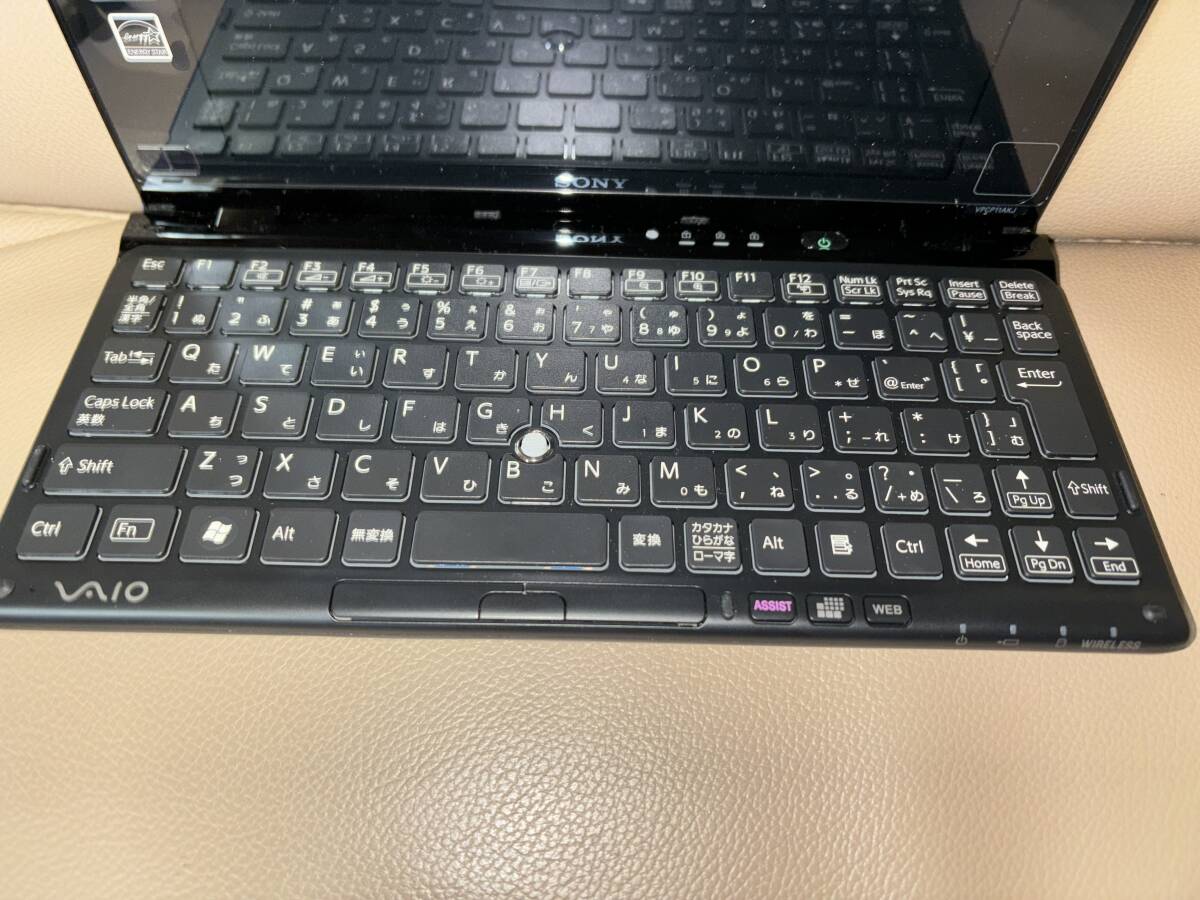 SONY VAIO Type Pシリーズ VPCP11AKJ クロコダイルブラック メモリ2GB