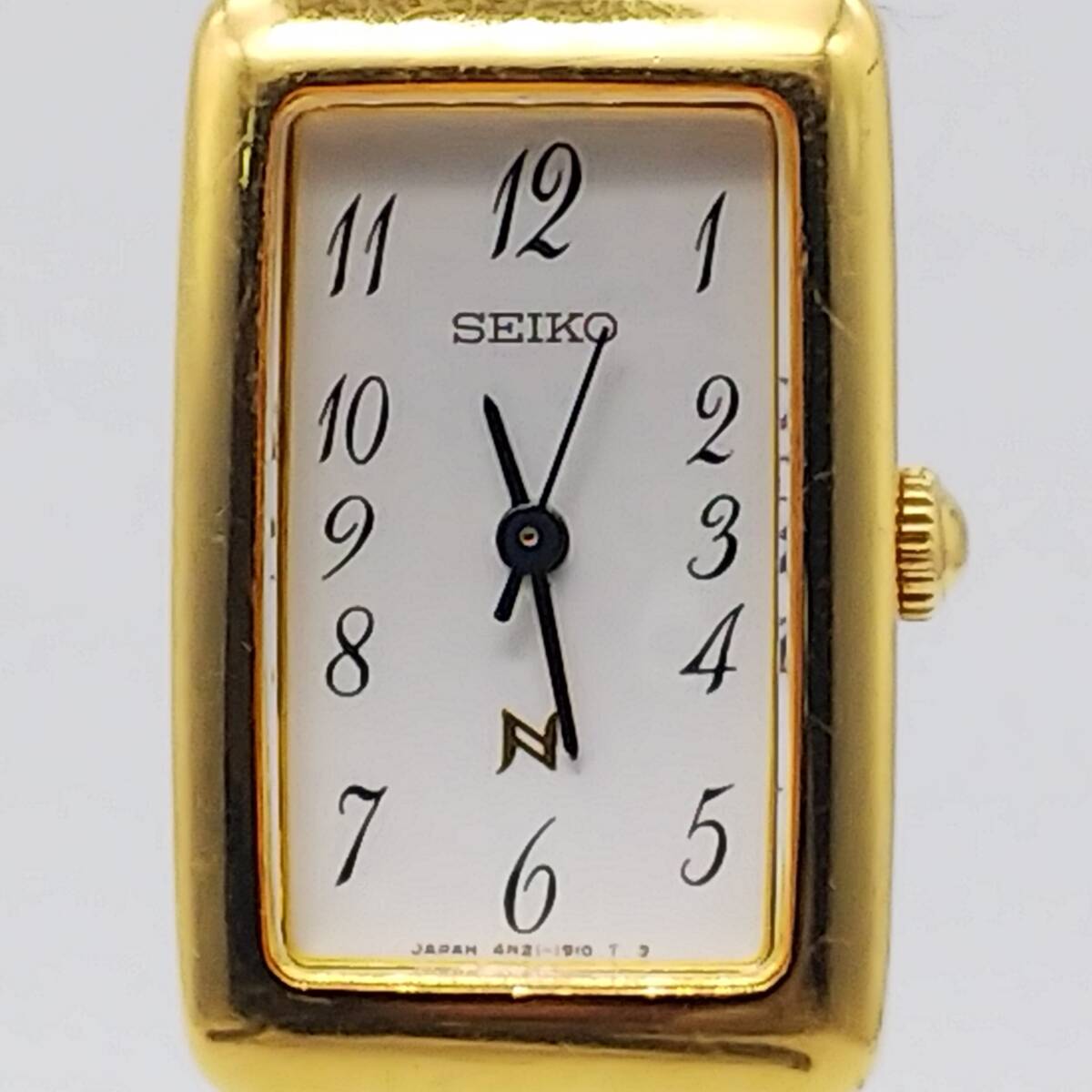 送料無料【電池交換済】 セイコー SEIKO ノイエ NOIE ゴールド 純正