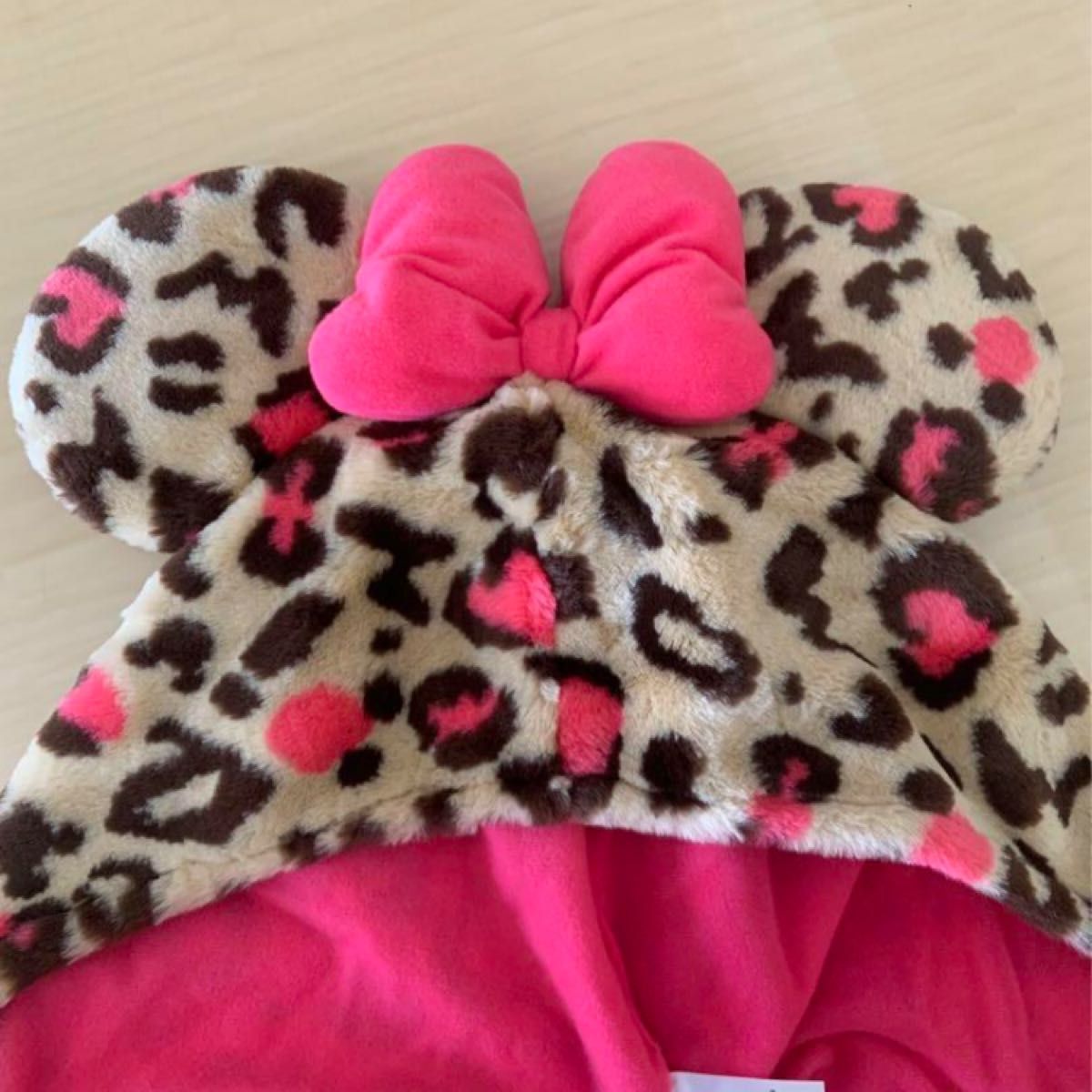 ディズニー ミニー マフラーファンキャップ ヒョウ柄｜Yahoo!フリマ