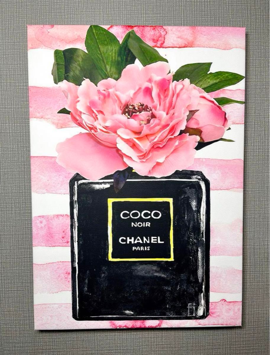No 64 木枠付きキャンバスアート ブランドオマージュアート CHANEL
