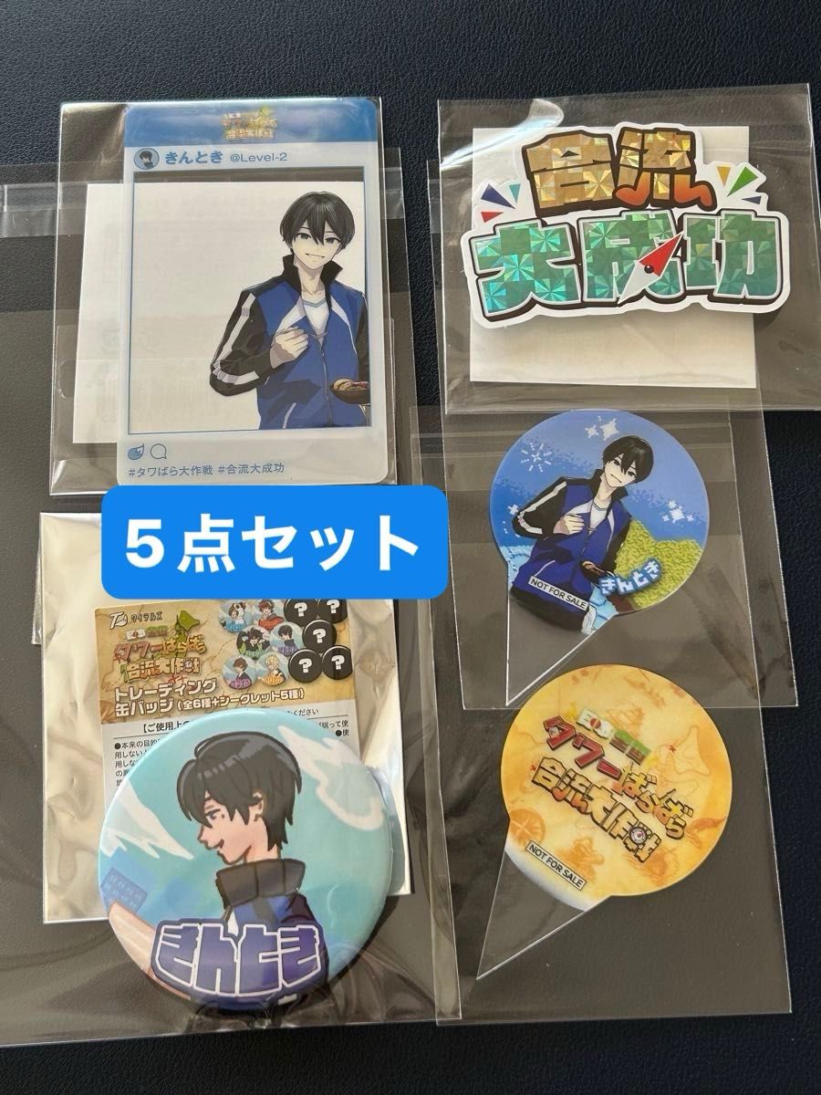 ワイテルズ 日本全国タワーばらばら合流大作戦 東京タワーグッズ5点