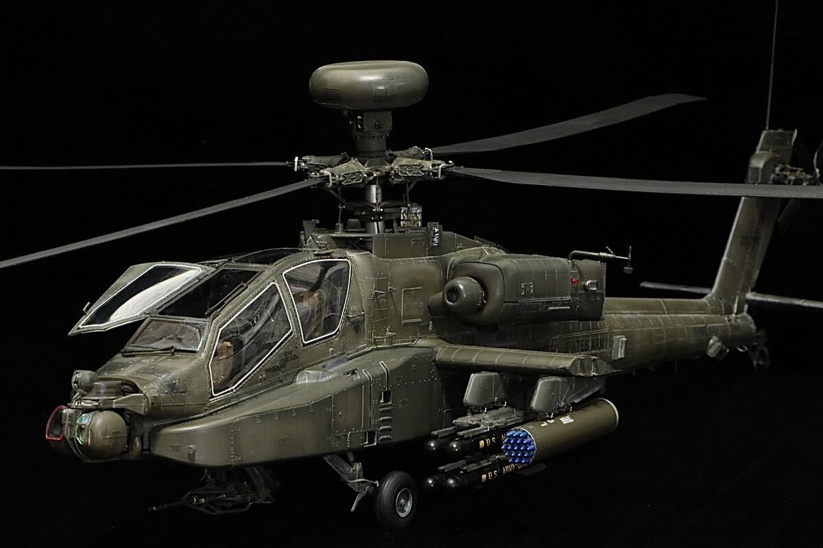 Yahoo!オークション - TAKOM 1/35 AH-64D アパッチロングボウ 完成品