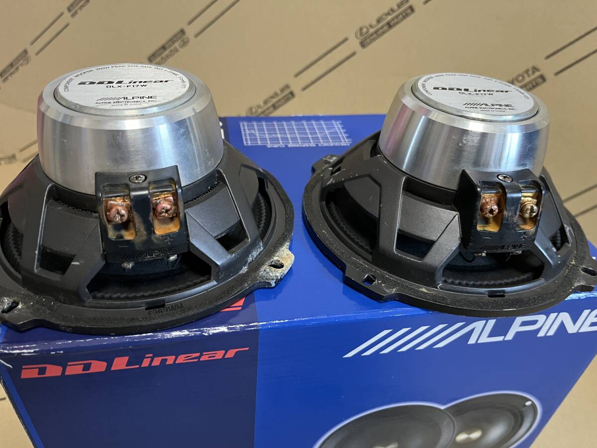 ALPINE DLX-F177 DLX-F17W DLX-F30T DLX-F2NW スピーカー ツイーター
