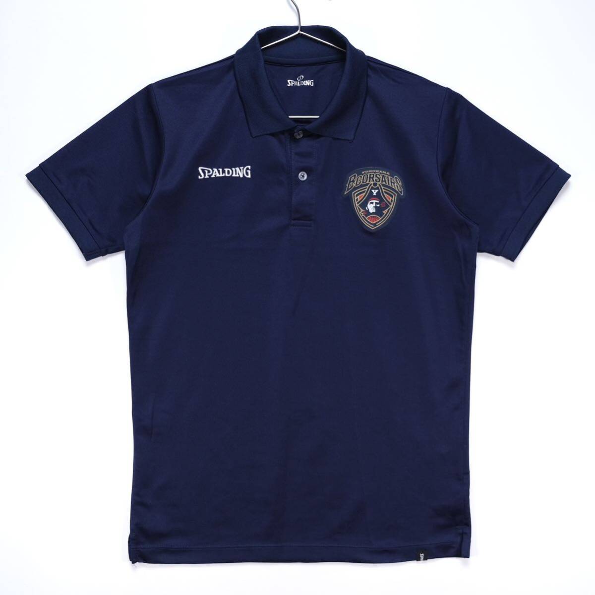 横浜ビー・コルセアーズ/ドライポロシャツ/SPALDING/スポルディング/B