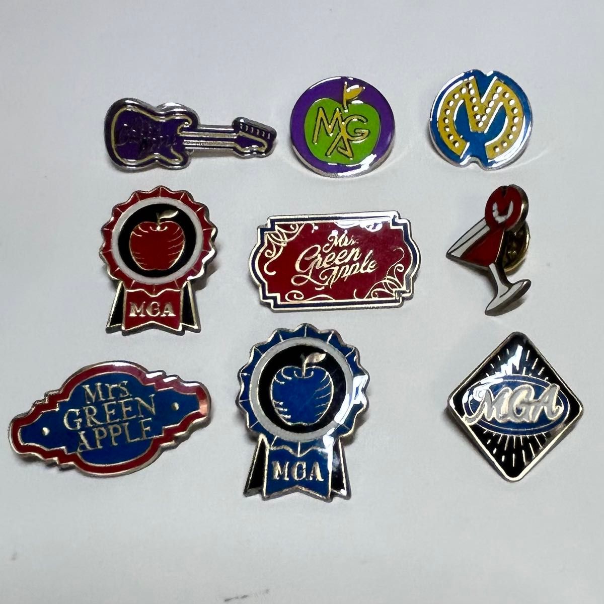 Mrs GREEN APPLE ピンバッジ 9個セット｜Yahoo!フリマ（旧PayPayフリマ）