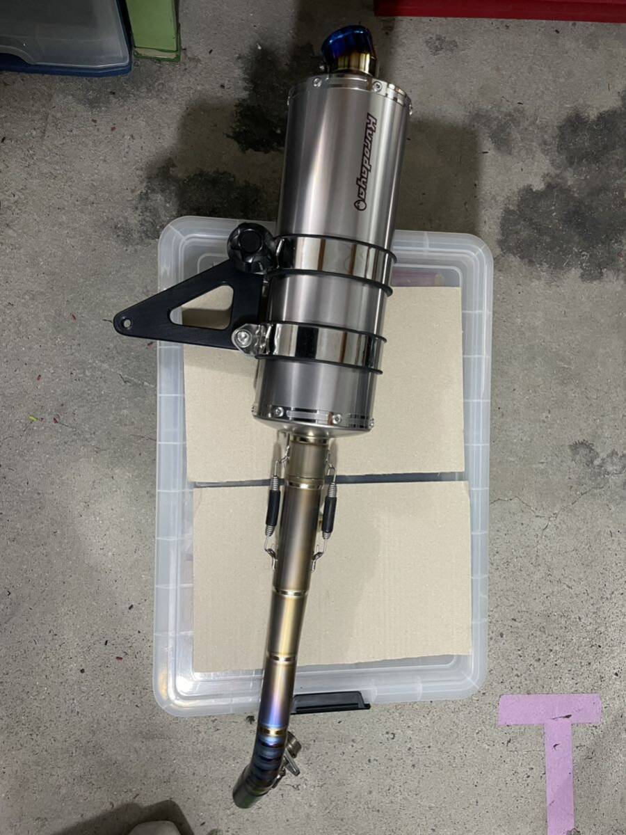 Yahoo!オークション - シグナスx 黒田屋・ワンオフチタンマフラー kuro