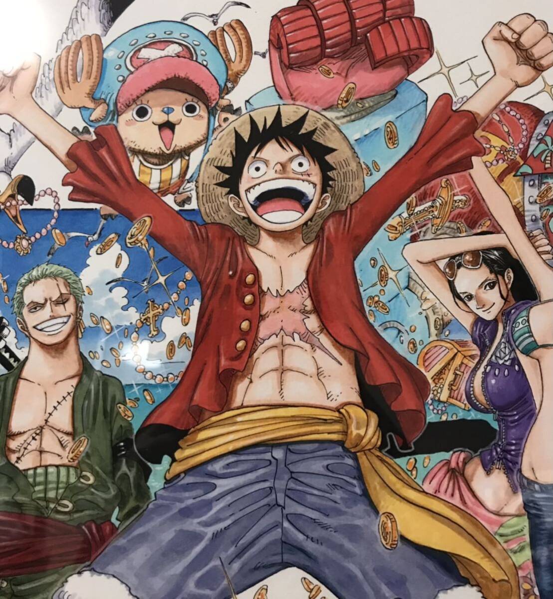 送料無料 ワンピース 複製原画 ジャンプフェスタ2011 美品 バージョン2
