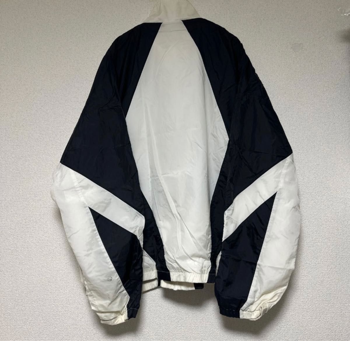 NIKE 90s 銀タグ 白タグ ナイロンジャケット ロゴ刺繍 ロゴ刻印