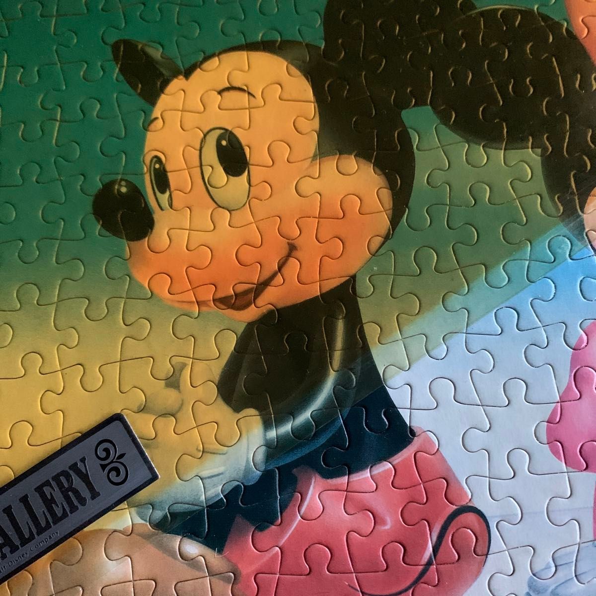 最終価格 ディズニー 完成品 ジグソーパズル レトロ ビンテージ