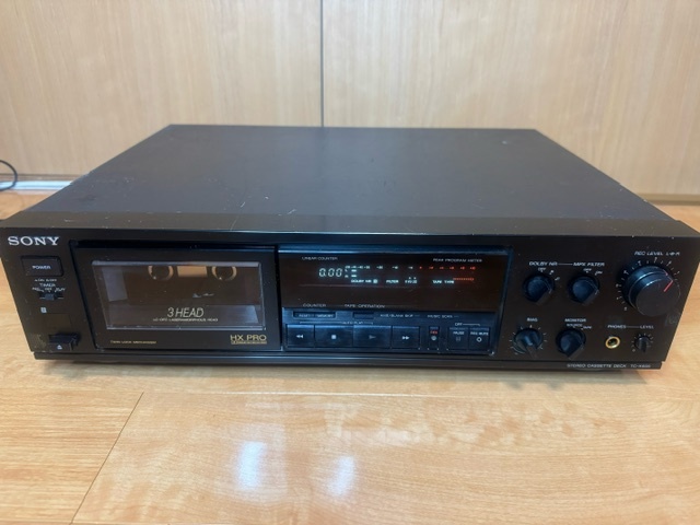 Yahoo!オークション - 動作確認済み SONY TC-K600 3HEADカセットデッキ