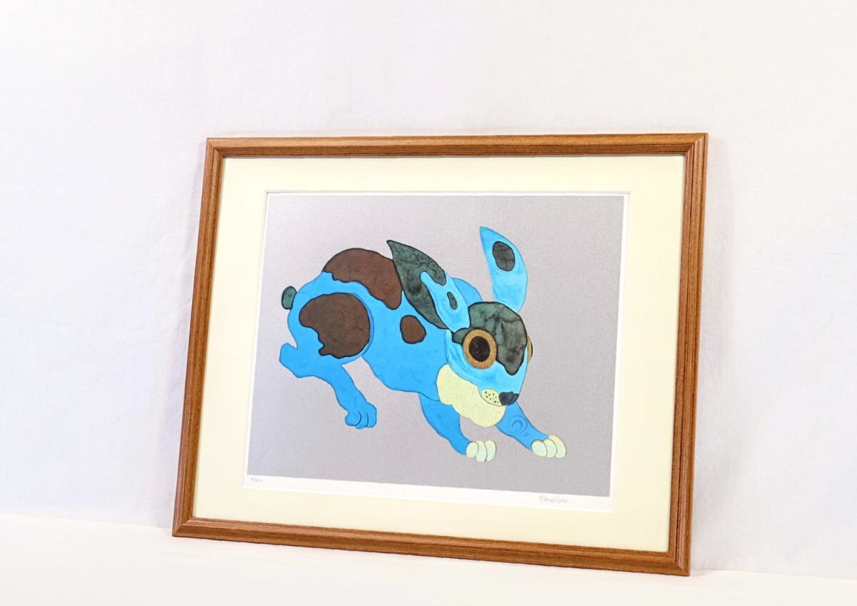 松哲也 時空 蝶の変化を描いたアート作品 送料込み0321