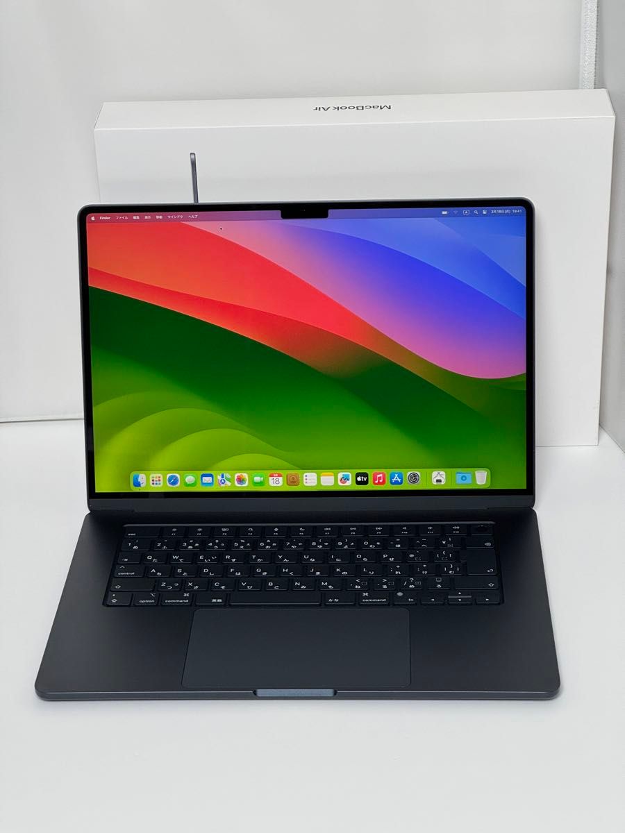 ほぼ新品 Macbook Air M2 15インチ 2023 ミッドナイト｜Yahoo!フリマ