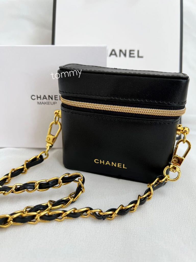 新品 シャネル リップケースポーチ CHANEL チェーン ポーチ ノベルティ