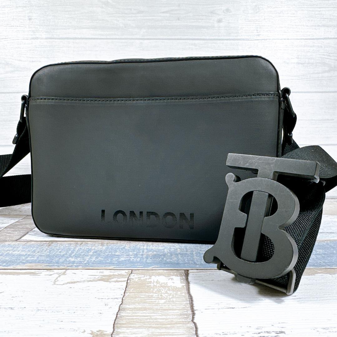 BURBERRY バーバリー ホースフェリープリント TBロゴ ショルダーバッグ