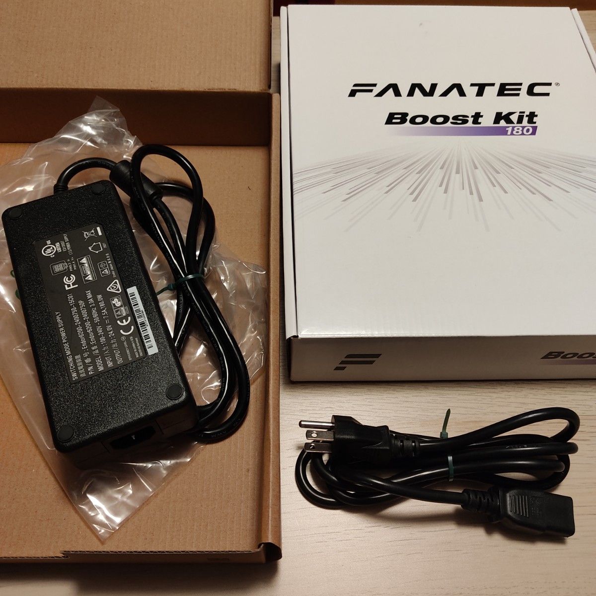 FANATEC Boost Kit 180 純正電源 アダプター CSL DD と DD Pro 用 5Nm