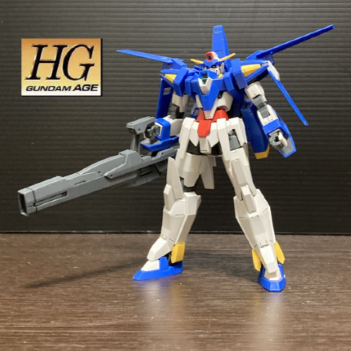 exガンプラ完成品ジャンク 機動戦士ガンダムAGEHG 1/144 ガンダムAGE-3