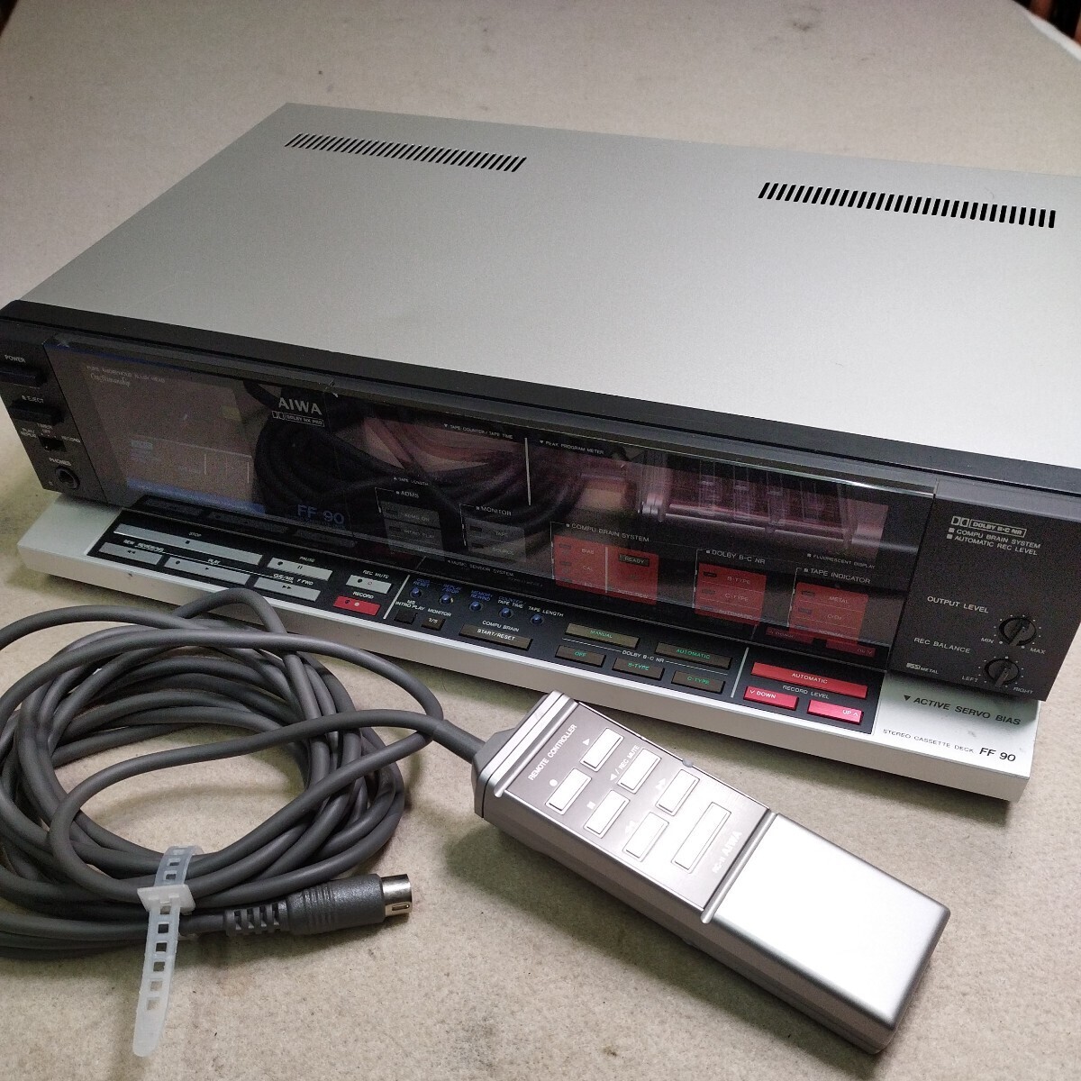 Yahoo!オークション - AIWA AD-FF90アイワ カセットデッキ名機1982年製