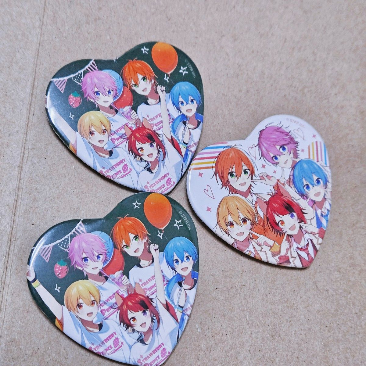 ころんくん すとまじ すとぷり 苺文化祭 ハート缶バッジ 痛バ 80個