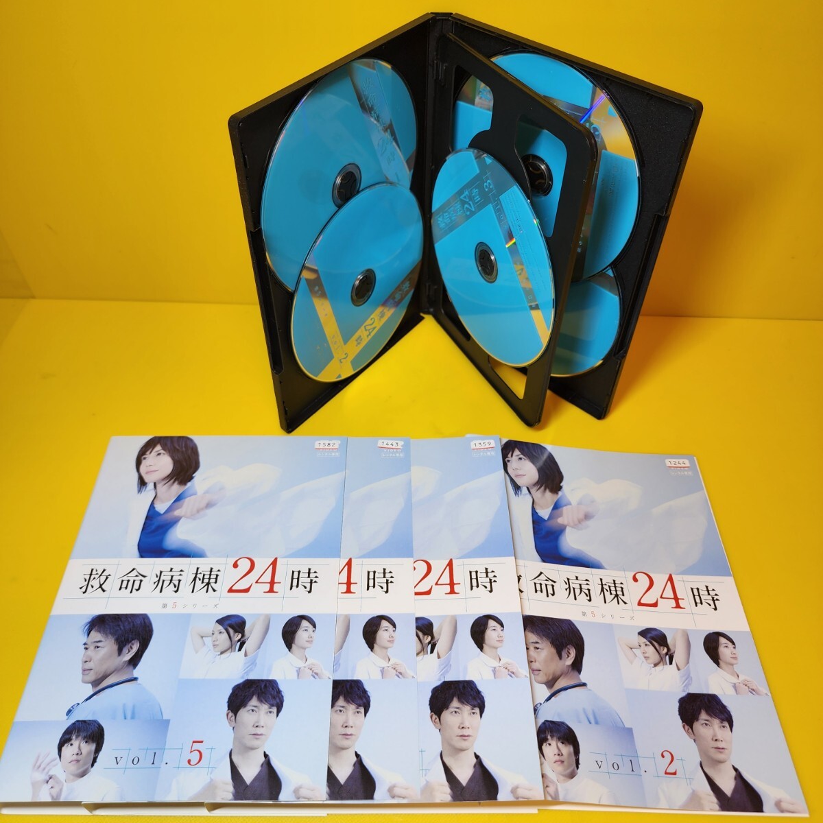 新品ケース交換済み 救命病棟24時《第1シリーズ〜第5シリーズSP付き