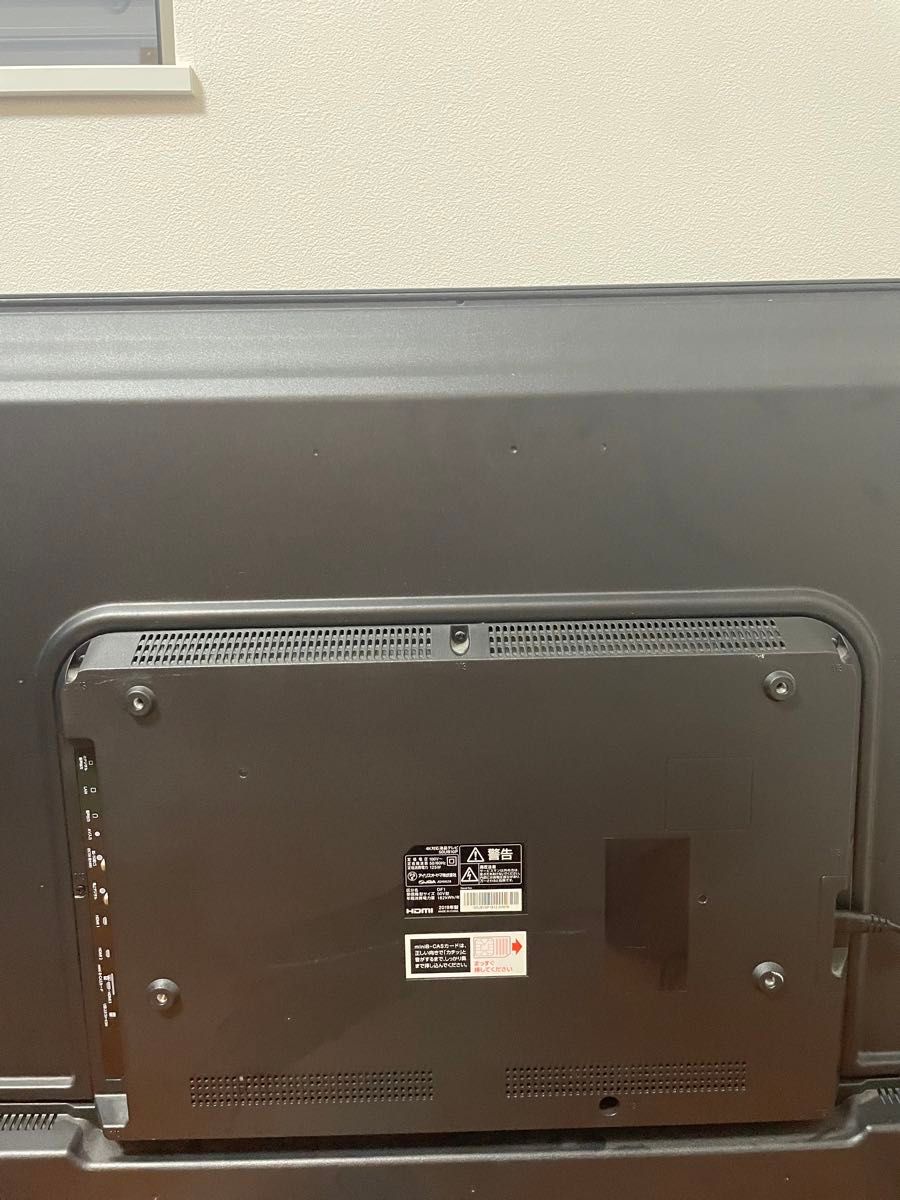 2019年製 50V型 4K 液晶テレビ 50UB10P 外付け裏番組録画対応 アイリス