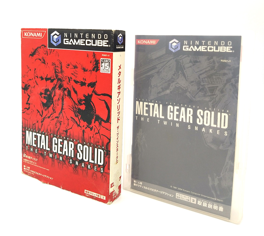 GC ソフト METAL GEAR SOLID THE TWIN SNAKES メタルギアソリッド 1 ザ