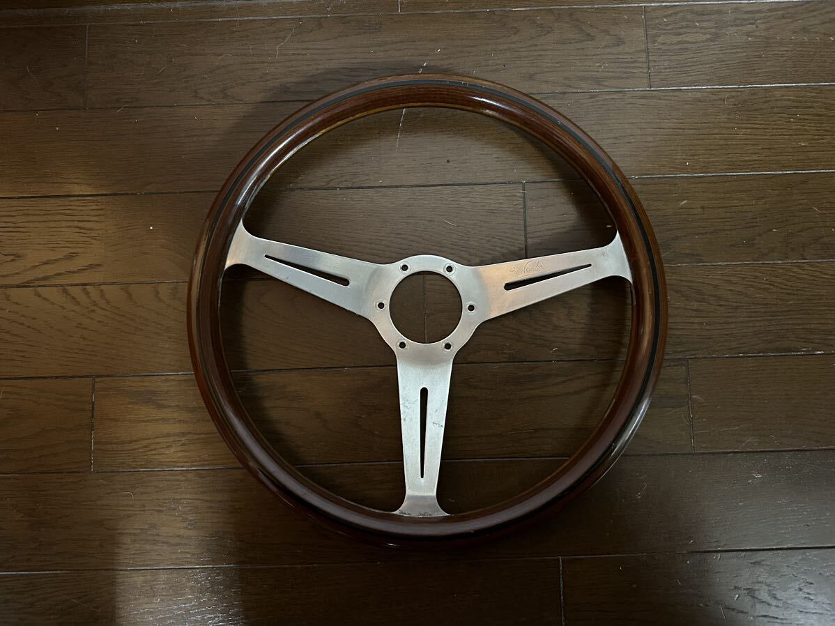 Yahoo!オークション - NARDI ナルディ ウッドステアリング 36パイ クラ