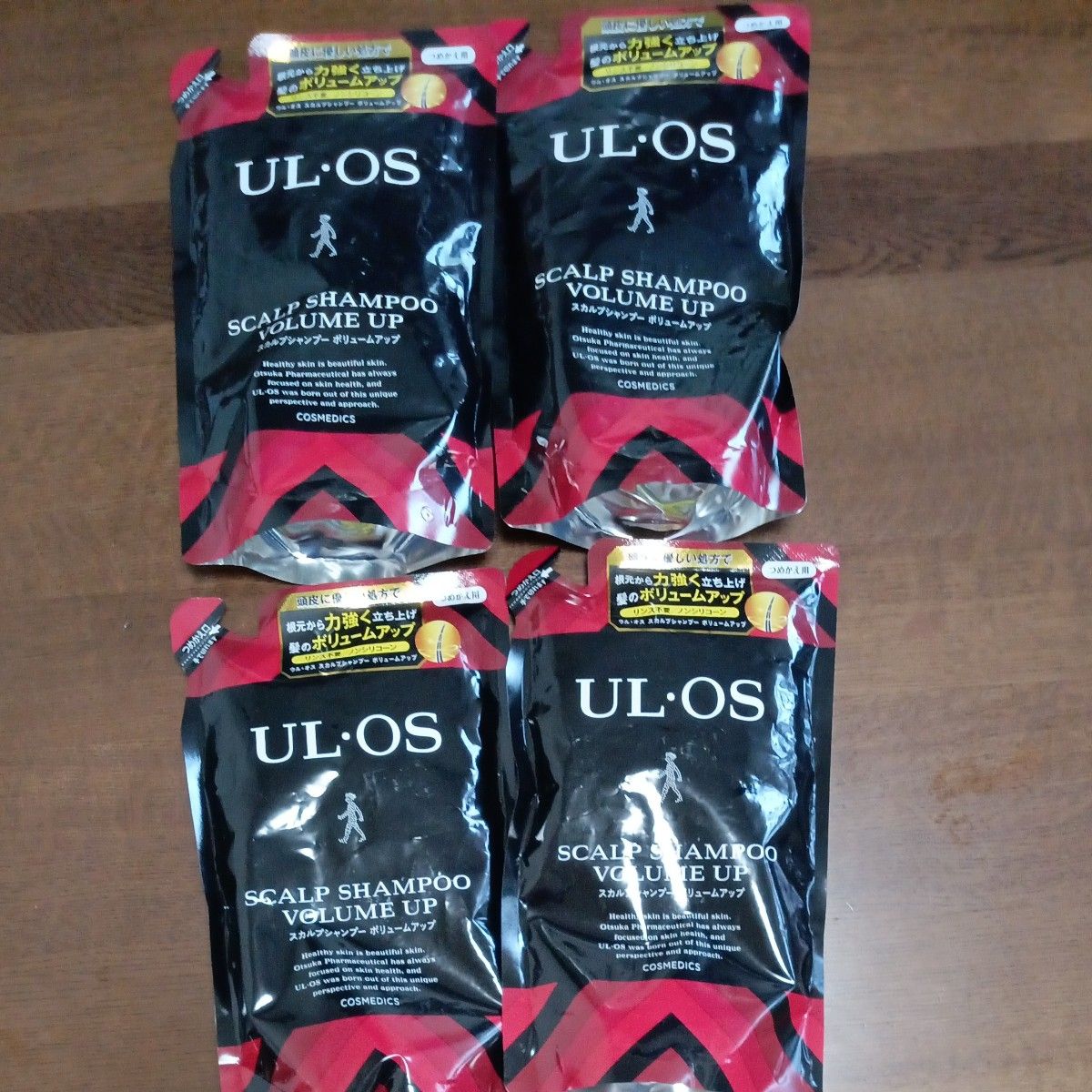 ウル・オス スカルプシャンプー ボリュームアップ 詰め替え 420ml×4個