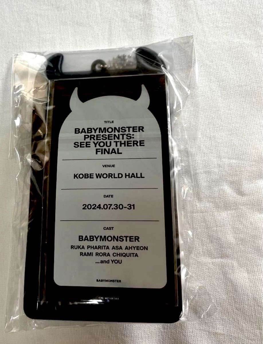 BABYMONSTER 神戸ファンミ SS席特典 限定 非売品 ベビモン｜Yahoo