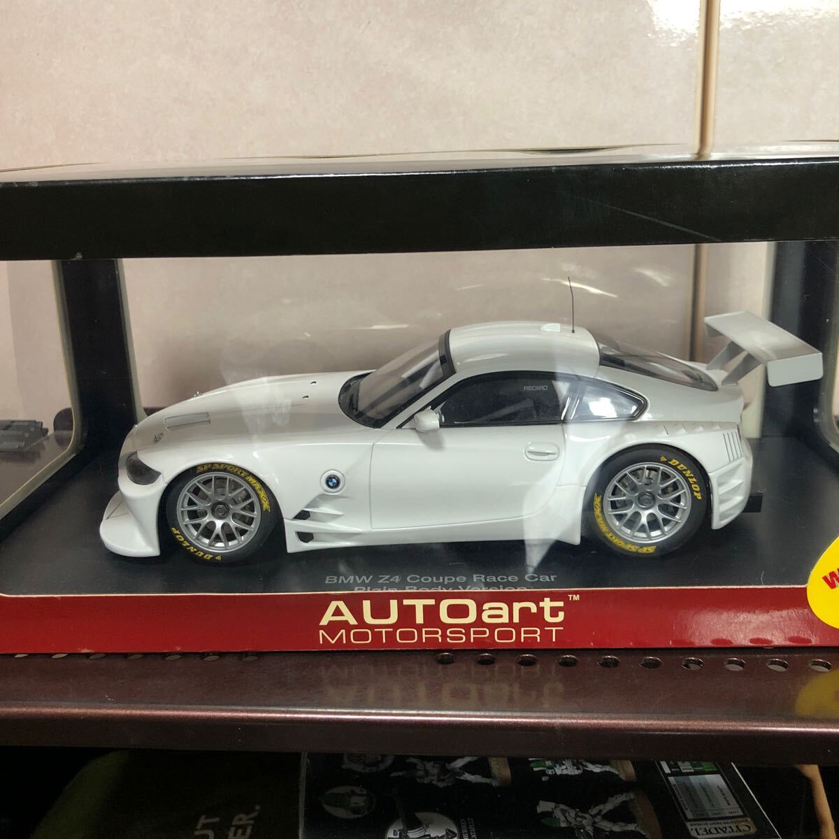 オートアート 1/18 BMW Z4 クーペ ホワイト 1/64 おまけ付