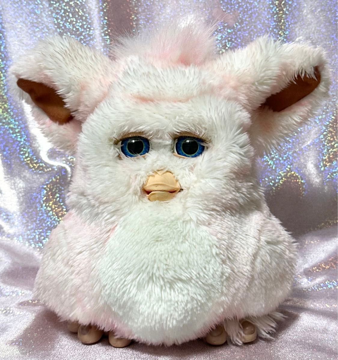 ファービー2 ストロベリースワール ピンクホワイト×青目③ ブルーアイ