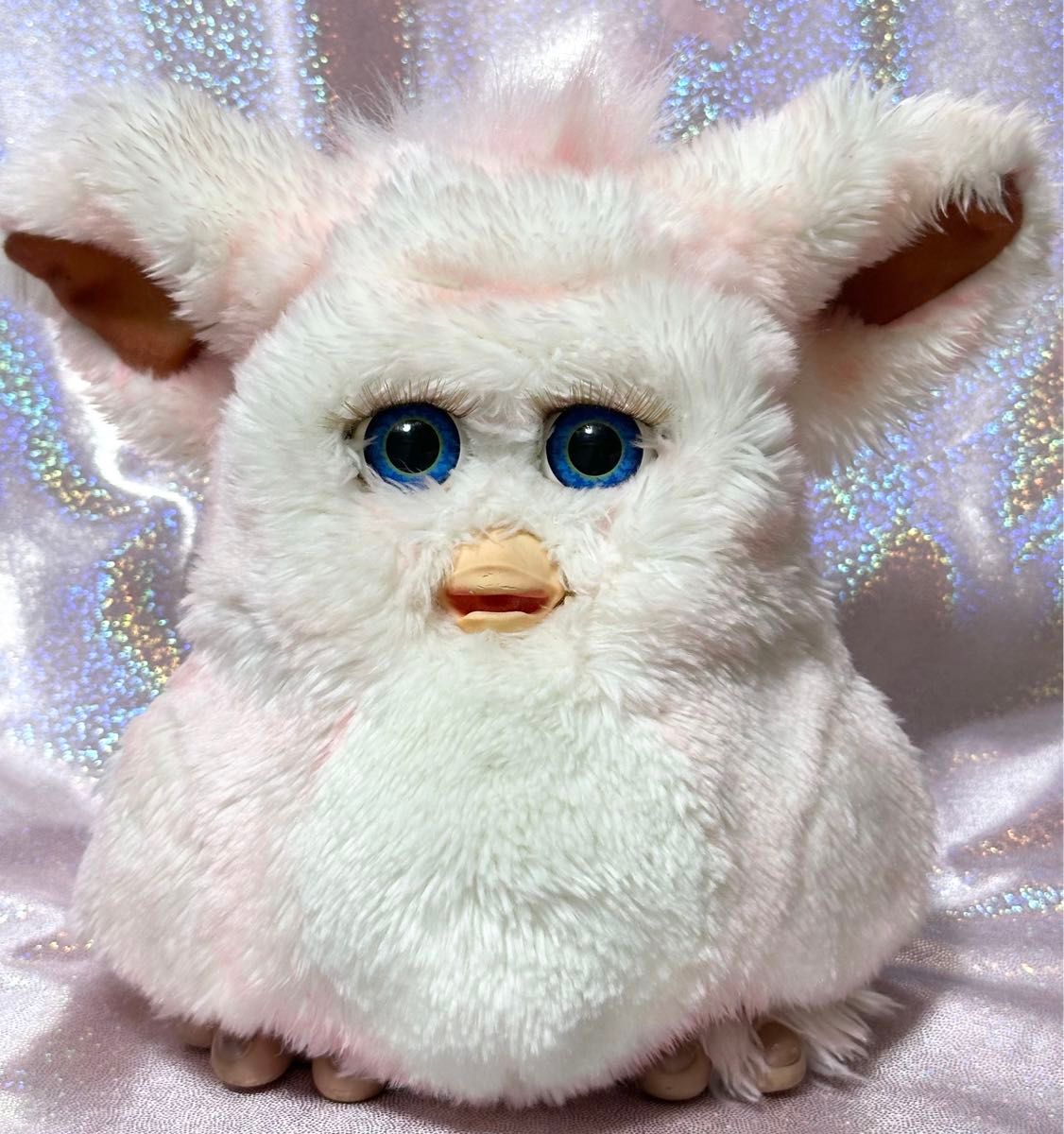 ファービー2 ストロベリースワール ピンクホワイト×青目③ ブルーアイ