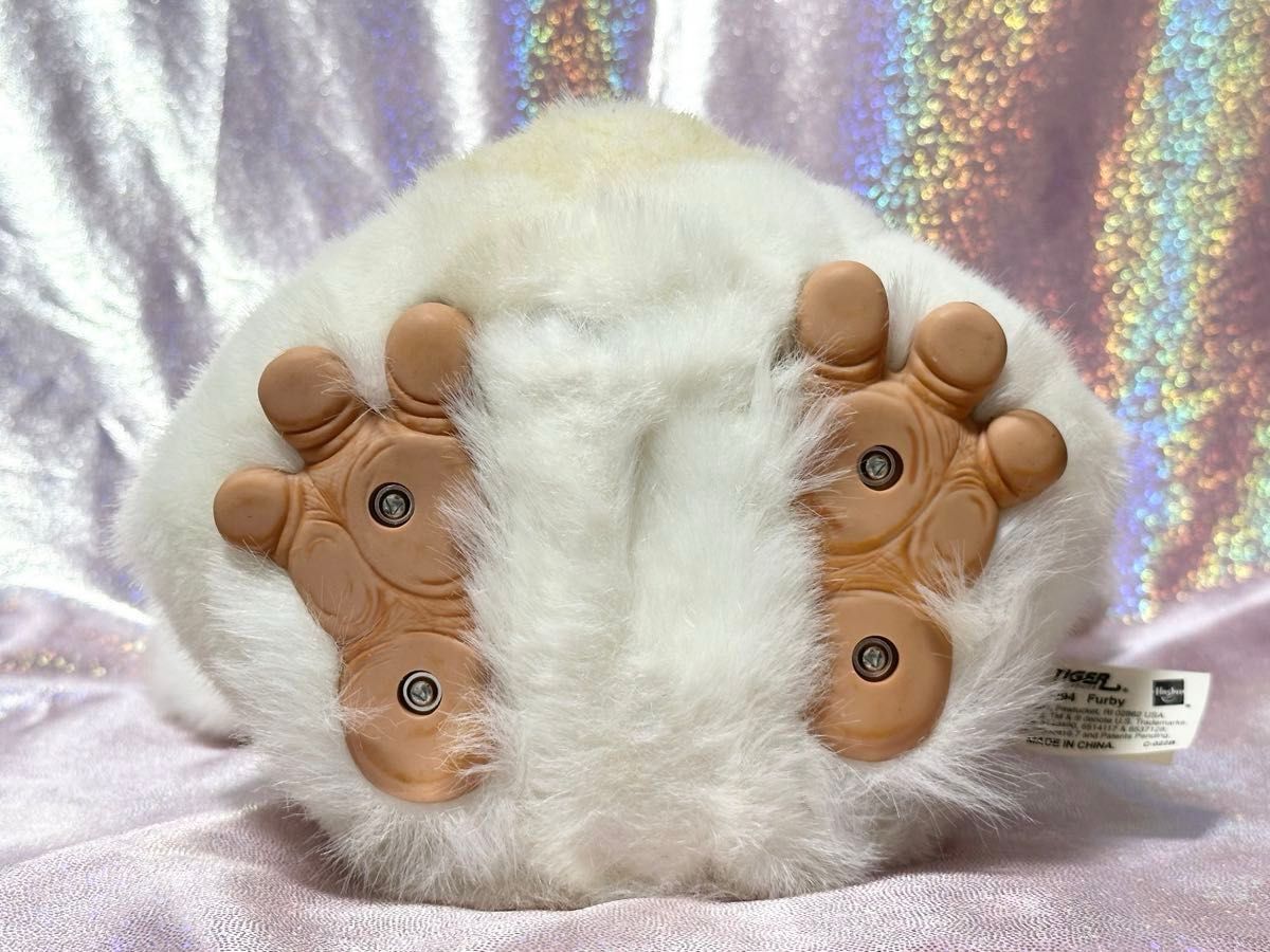 未使用品 ファービー2 シュガースノー 白×青目④ ホワイト×ブルーアイ