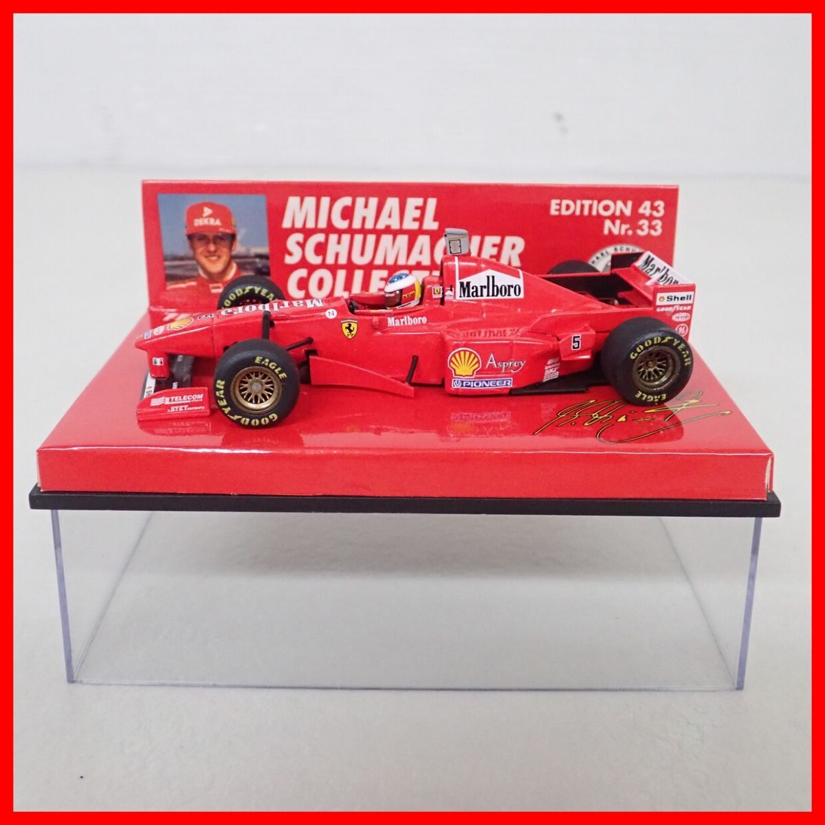 ☆PMA 1/43 フェラーリF310B #5 M.シューマッハNr.33 マルボロ仕様