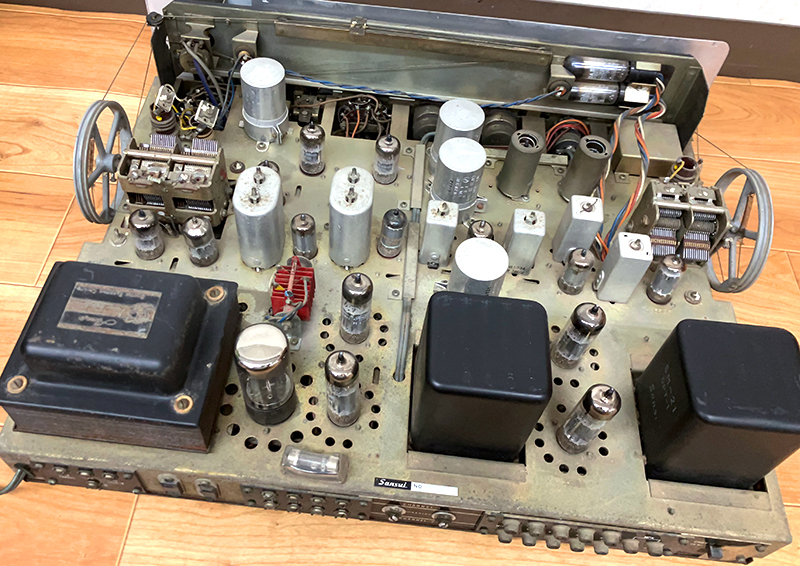 Yahoo!オークション - Sansui SM-21 真空管 レシーバー アンプ 山水