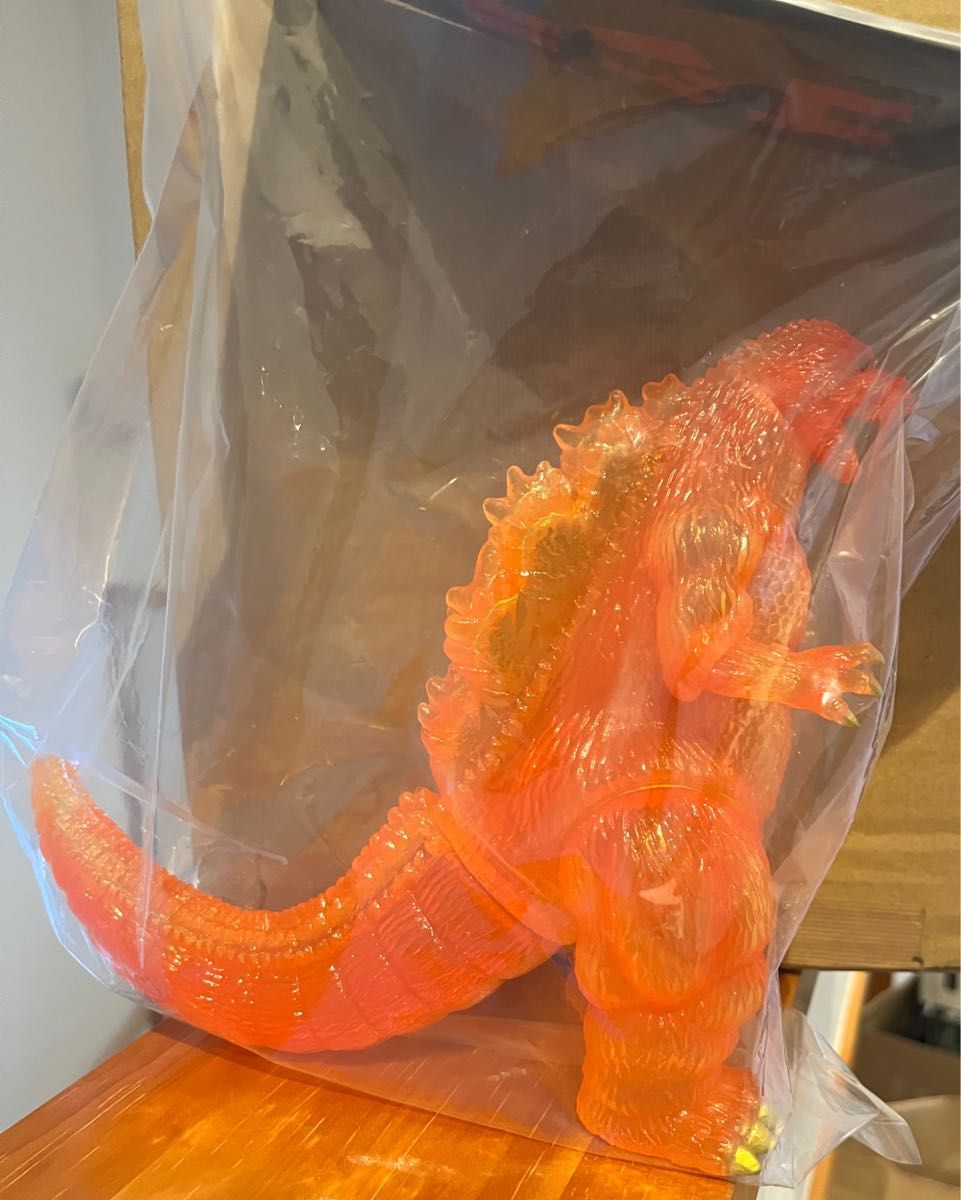 完成品 ソフビフィギュア ゴジラ1995 ONE UP ワンアップ ワンフェス