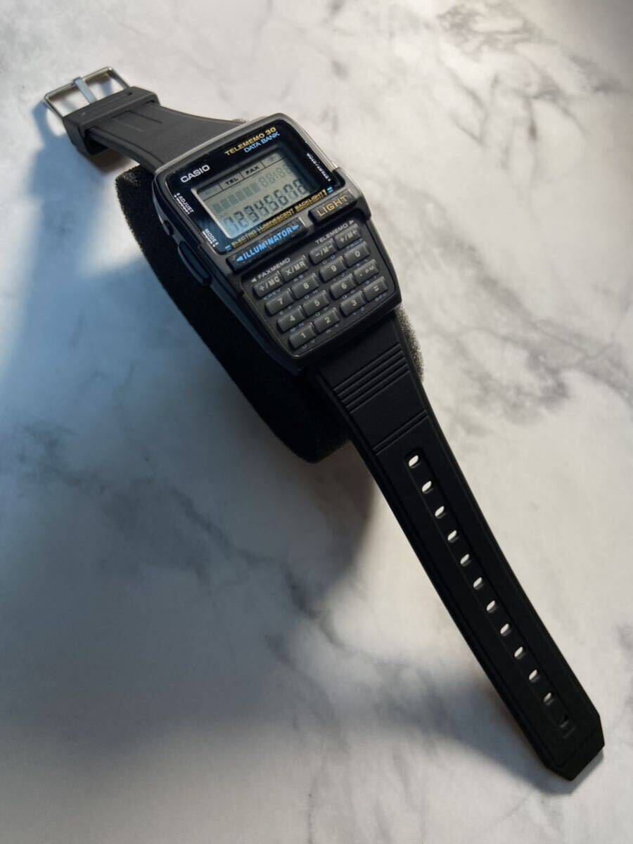 90's Vintage CASIO DATABANK DBC-30 データバンク 新品電池 新品