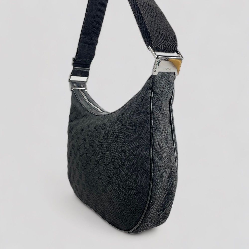 GUCCI グッチ GGキャンバス 三日月形 ショルダーバッグ GG柄｜Yahoo