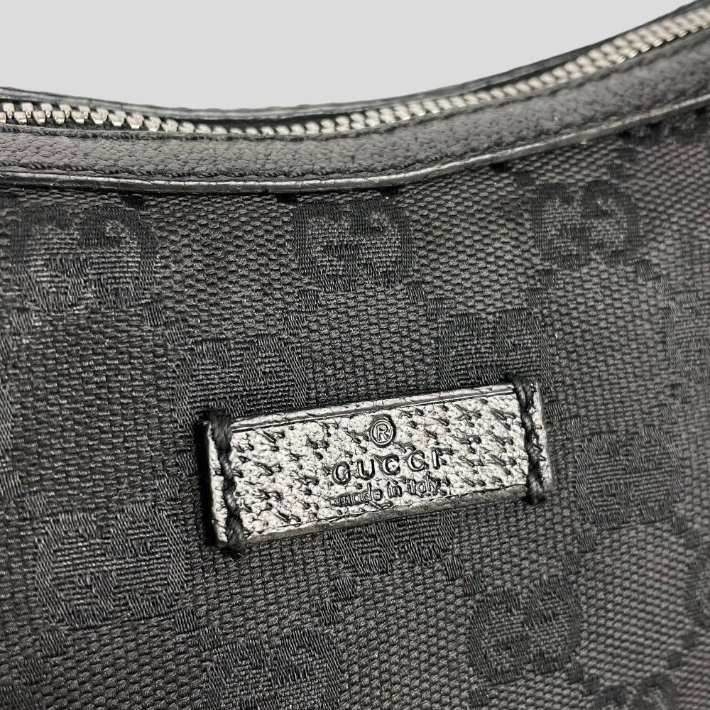 GUCCI グッチ GGキャンバス 三日月形 ショルダーバッグ GG柄｜Yahoo
