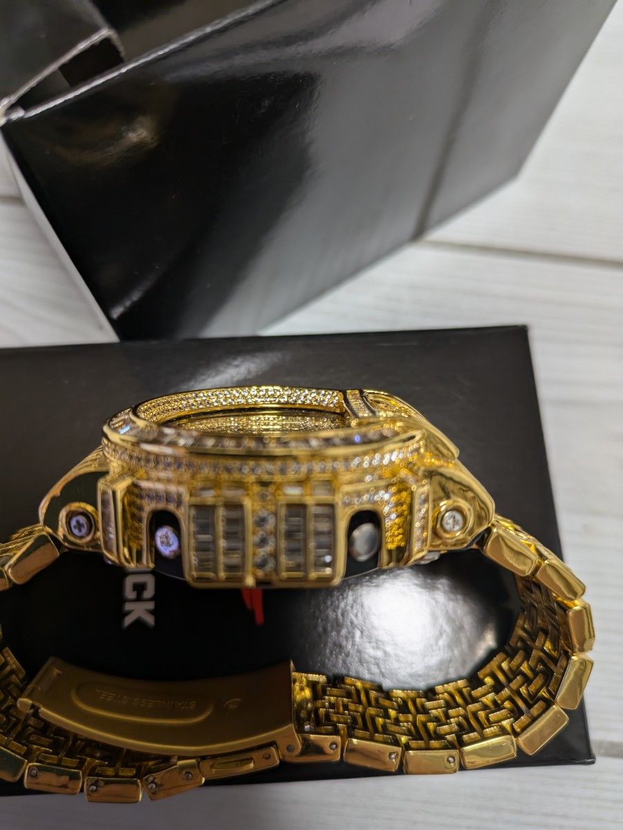 カスタム G-SHOCK Gショック ジーショック DW6900-1 ゴールド