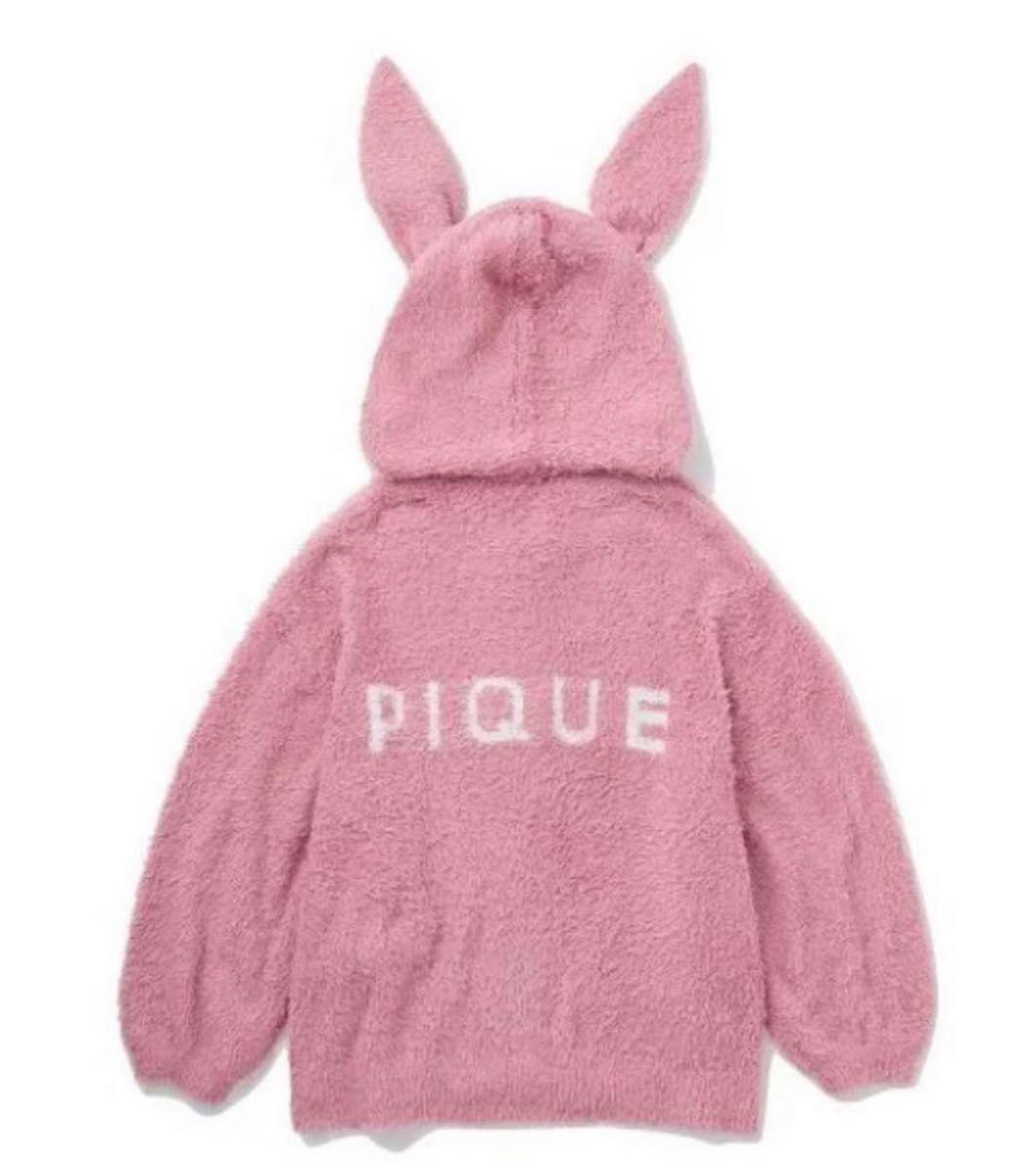 ジェラートピケ ラビットモコ パーカー うさぎ ルームウェア｜Yahoo