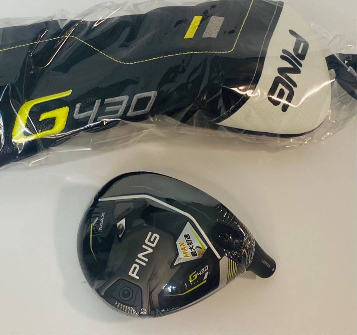 新品 PING ピン G430 MAX フェアウェイウッド 7W FW 21° ヘッドカバー